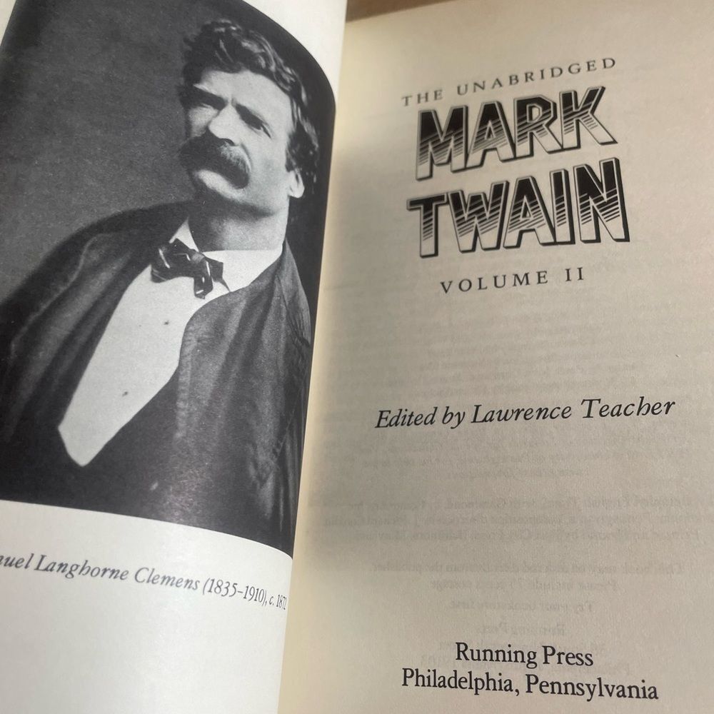 The Unabridged Mark Twain Set of Two Books - Picture 5 of 10